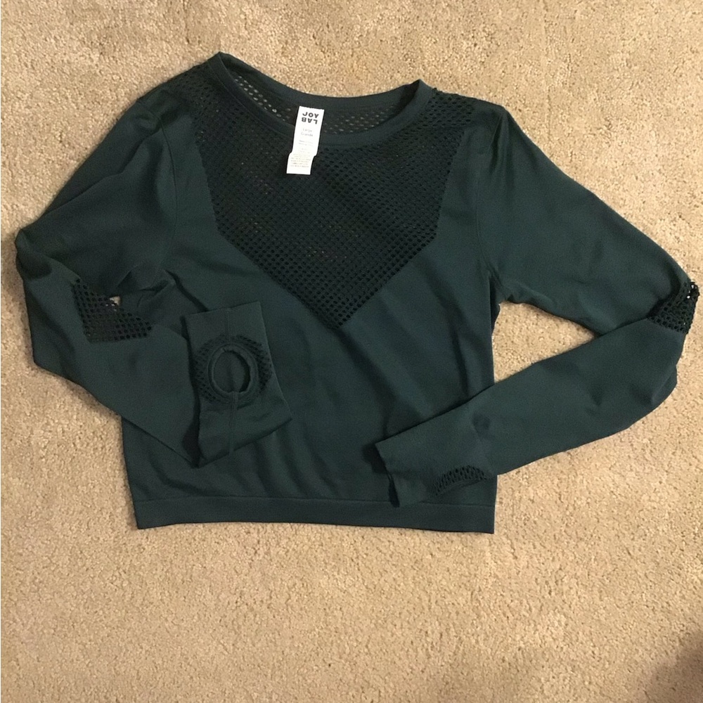 Jolylab hunter/forest green seamless set